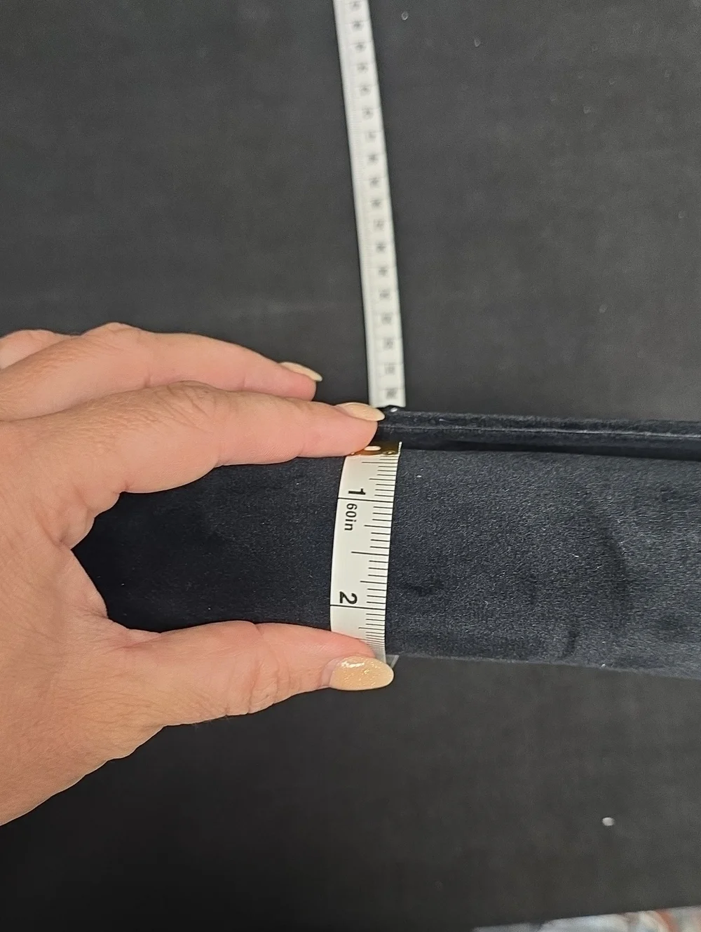 Black Soraya Velvet Classic Clutch – Onyx Stone & Sermeh Embroidery